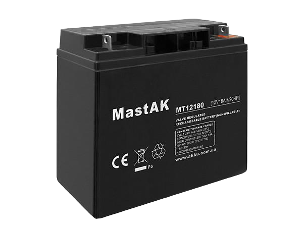 Акумулятор MASTAK MT12180 12V 18 Ah (185086)